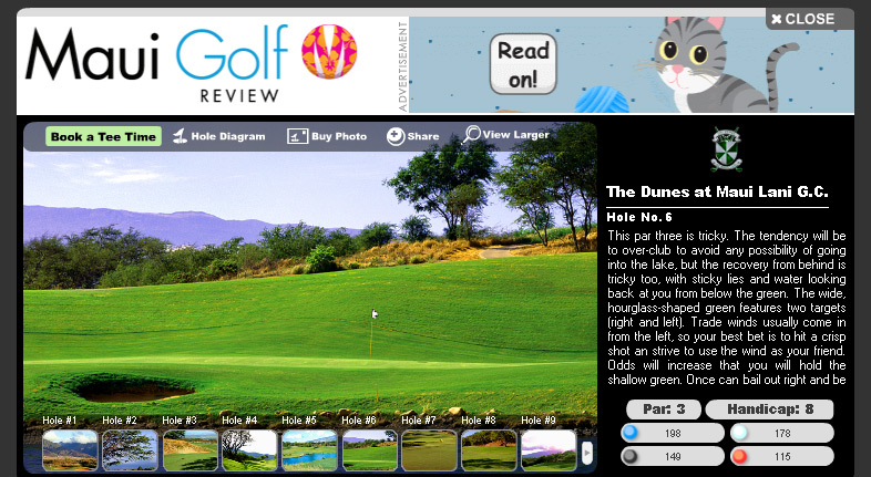 Maui Golf HTML5