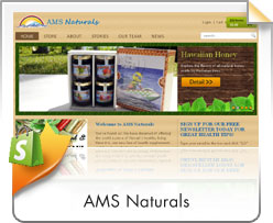 Shopify, AMS Naturals