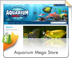 Shopify, Aquarium Mega Store