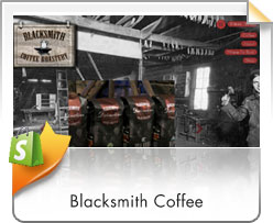 Shopify, Blacksmith coffee