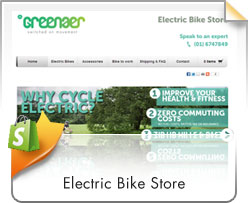 Shopify, Electric Bike