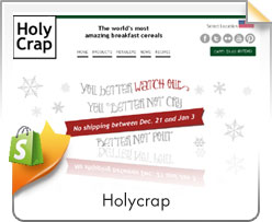 Shopify, Holycrap