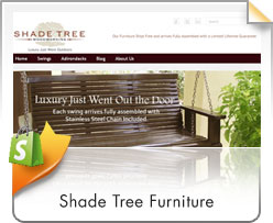 Shopify, Shade Tree Furniture