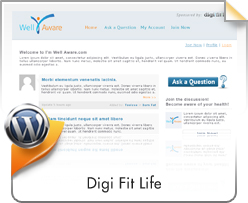 Wordpress, Digi-Fit-Life