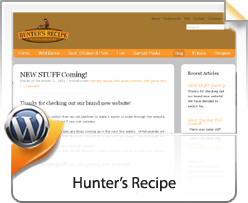 Wordpress, Hunter's Recipe